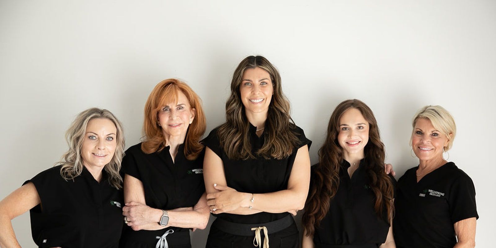 The Wellspring Skincare team in the Roswell practice